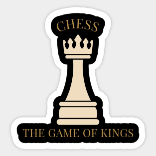 Chess: the game of kings Sticker